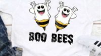 Boo Bees Shirt SVG Boo Bees: A Spooky And Adorable Halloween Treat