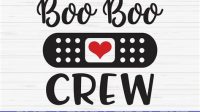 Boo Boo Crew Nurse SVG Boo Boo Crew Nurse SVG: A Symbol Of Care And Compassion