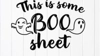 Boo Sheet SVG Boo Sheet SVG: The Ultimate Guide To Creating Spooktacular Halloween Designs