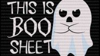 Boo Sheet SVG Free Boo Sheet SVG Free: Unleash Your Halloween Spirit With Spooky And Fun Designs