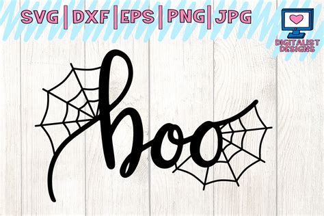 Boo Spider Web SVG Boo Spider Web SVG: A Spooky And Versatile Halloween Decoration