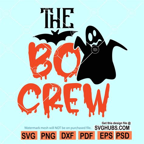 Boo Squad SVG Boo Squad SVG: Unleash Your Halloween Spirit With Spooky And Fun Designs