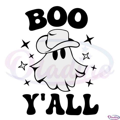 Boo Y All SVG Boo Y All SVG: A Spooktacular Guide To Halloween Designs