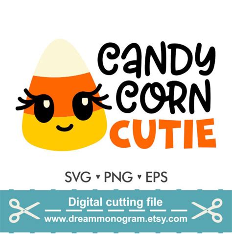 Candy Corn Cutie SVG Candy Corn Cutie SVG: The Sweetest Way To Decorate For Halloween