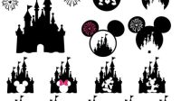 Disney Castle Svg File Disney Castle SVG File: A Magical Creation For Crafting And Design