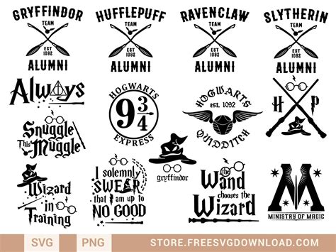 Harry Potter SVG Free Download Unleash The Magic With Harry Potter SVG Free Download