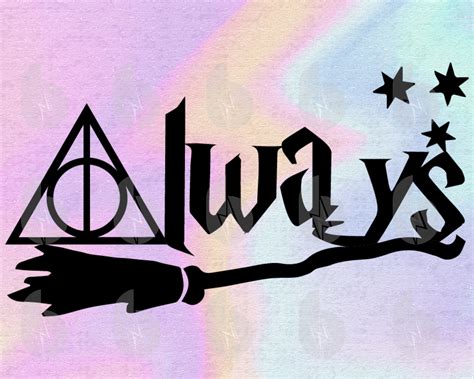 Harry Potter Always SVG Free Harry Potter Always SVG Free: A Magical Collection For Devoted Fans