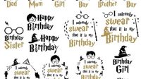 Harry Potter SVG Birthday Harry Potter SVG Birthday: A Magical Celebration