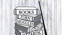 Harry Potter Books SVG Harry Potter Books SVG: A Magical Journey Into The World Of Witchcraft And Wizardry