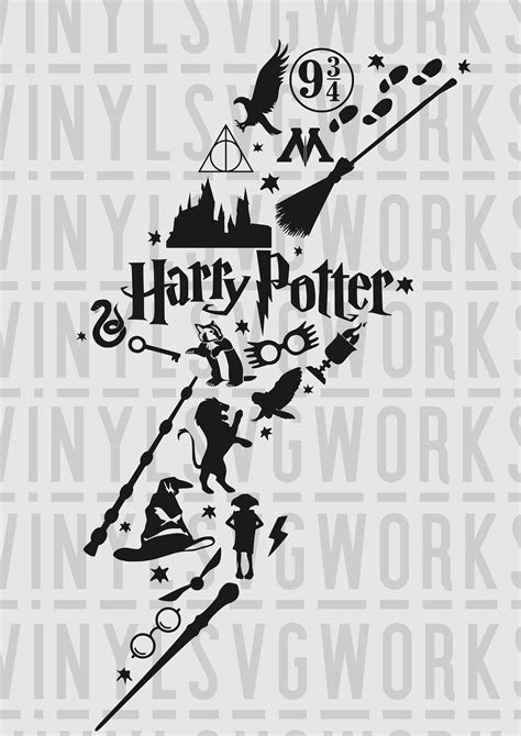 Harry Potter Bolt SVG Harry Potter Bolt SVG: A Magical Addition To Your Creative Projects