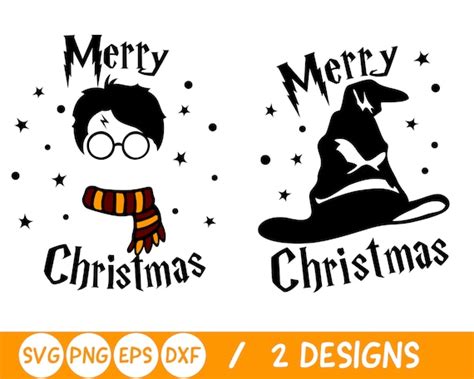 Harry Potter Christmas SVG Free Embrace The Magic Of Harry Potter With Free Christmas SVGs