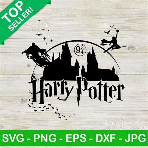 Harry Potter Castle SVG Free Harry Potter Castle SVG Free: Bring The Magic Of Hogwarts To Your Creations