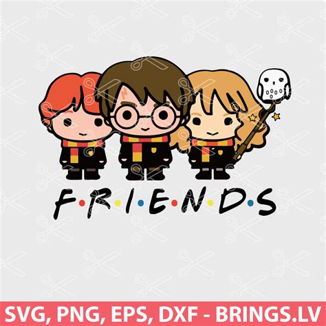 Harry Potter Friends SVG Harry Potter Friends SVG: Capture The Magical Bond