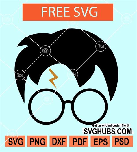 Harry Potter Head SVG Harry Potter Head SVG: Unleash The Magic Of The Wizarding World