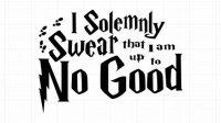 I Solemnly Swear Harry Potter SVG Free I Solemnly Swear That I Am Up To No Good: The Magical World Of Harry Potter SVGs