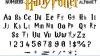 Harry Potter SVG Letters Harry Potter SVG Letters: Capture The Magical Charm In Your Creations