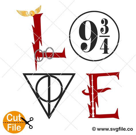 Harry Potter Love SVG Harry Potter Love SVG: Unleashing The Magic Of Fandom And Creativity