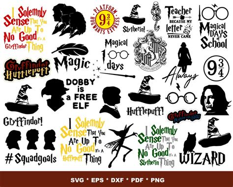 Harry Potter Layered SVG Unleash The Magic Of Harry Potter With Intricate Layered SVGs