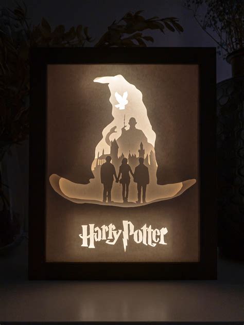 Harry Potter Light Box SVG Free Harry Potter Light Box SVG Free: Illuminate Your Magical Moments