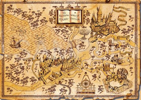 Harry Potter Map SVG The Enchanting World Of Harry Potter At Your Fingertips: A Comprehensive Guide To Harry Potter Map SVG