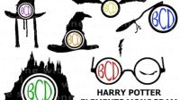 Harry Potter Monogram SVG Harry Potter Monogram SVG: A Magical Way To Personalize Your Belongings