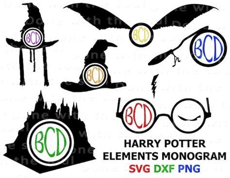 Harry Potter Monogram SVG Harry Potter Monogram SVG: A Magical Way To Personalize Your Belongings