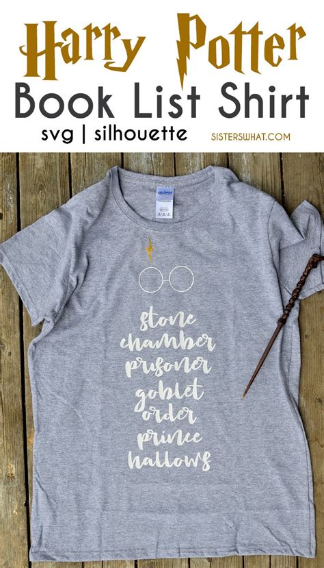 Harry Potter SVG Shirt Harry Potter SVG Shirt: A Magical Way To Express Your Fandom