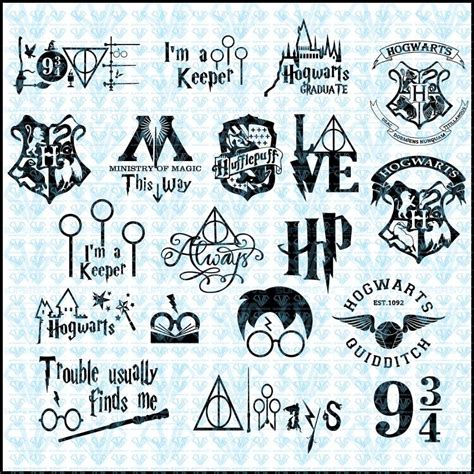 Harry Potter Sticker SVG Harry Potter Sticker SVG: A Magical Way To Express Your Fandom