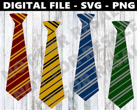 Harry Potter Tie SVG Harry Potter Tie SVG: A Magical Accessory For Potterheads