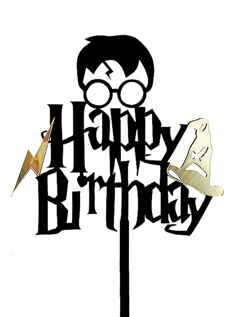 Harry Potter Cake Topper SVG Free Harry Potter Cake Topper SVG Free: A Magical Addition To Your Wizarding Celebrations