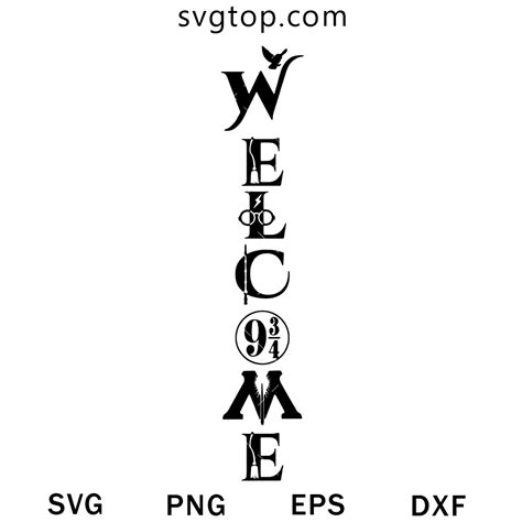 Harry Potter Welcome SVG Harry Potter Welcome SVG: A Magical Gateway To The Wizarding World