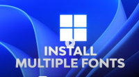 How To Install Multiple Fonts At Once On Mac