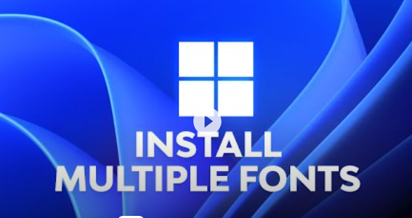 How To Install Multiple Fonts At Once On Mac